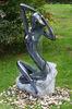 Creative Statue Water Fountains Sculpture With Antique Brass Color