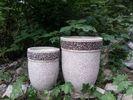 15x15x35cm Contemporary Round Garden Planters For Courtyard / House