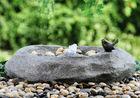 Fiberglass / Resin Material Cast Stone Fountains For Garden Ornaments