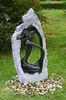 Outside Garden Statue Water Fountains With Fiberglass / Cement / Magnesia Material