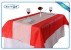 Size 120CMX100CM Square Disposable Non Woven Tablecloth Eco-friendly and Recyclable