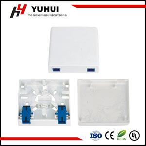 2 Port Fiber Optic Surface Box