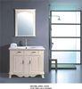 High end Traditional Bathroom Vanities Stainless steel soft hinges Ivory  flush color