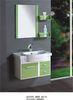 80 X48/cm PVC bathroom cabinet/  wall cabinet /white color with mirror for bathroom