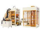 7.5 Ton Automatic Block Making Machine , 6 Pieces Per Mould Brick Forming Machine