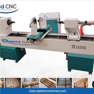 Single Spindle One Cutter Wood Lathe