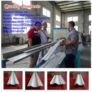 Decorative ceiling cornice making machine