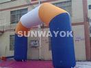 air tight version 12 x 6mH inflatable arch , inflatable start finish arch For sport games