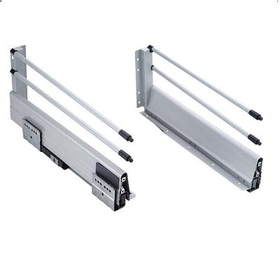 Luxury soft closing tandem box drawer slide with 2 stick, made in China