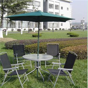 6PCS Steel And Texilene Foldable Garden Set