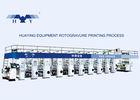 Computer Color Register Rotogravure Printing Machine Max Working Speed 185 m/min Solvent-based