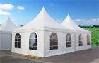 Aluminum Frame  Material Commercial Party Tent Self Cleaning With Outdoor Rooftop
