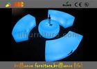 LED Plastic Lighting Coffee Table , Waterproof Light Bar Chair