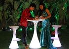 Glowing high boy table And Stools with Infrared?Remote?Control