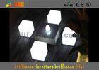 LED round bar stool , bar chair Glowing Furniture built-in RGB LED light with 16 colors