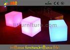 PE round LED Bar Stools with Wireless Remote Control / nontoxic and peculiar smell