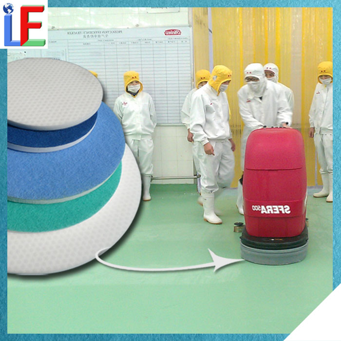 Home Using Wooden Floor Melamine Sponge Floor Cleaning Pad