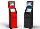 Cash , Credit Card and Checks Interactive Information Bank Self Service Kiosk