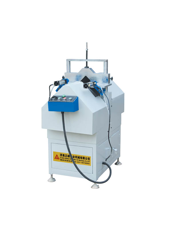 Aluminum PVC profile V-cut saw