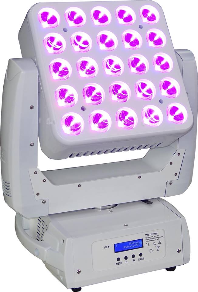 25 Eyes Led Matrix Moving Head Light