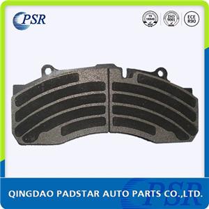Truck Brake Pad Wva29143 With Damped Coating