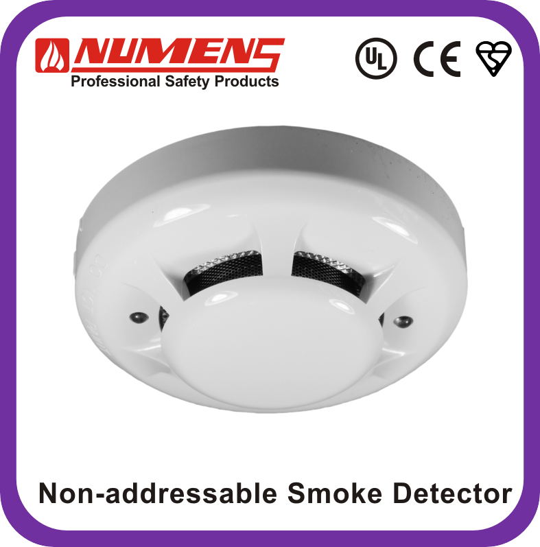 EN&UL DC 12/24V 2/4 wire Fire Alarm Sensor Cigarette Smoke Detector
