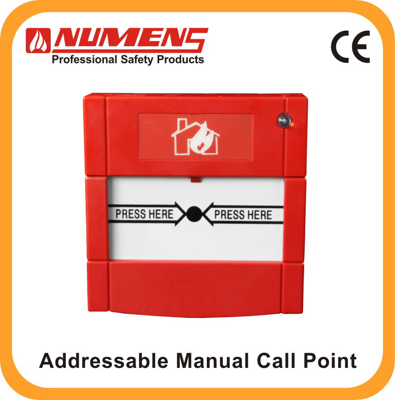 Addressable Manual Call Point, call point, manual alarm button