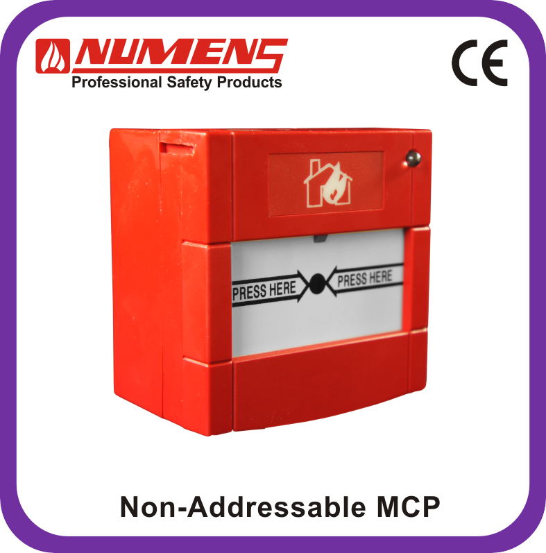 EN&UL Conventional fire alarm system break glass manual call point