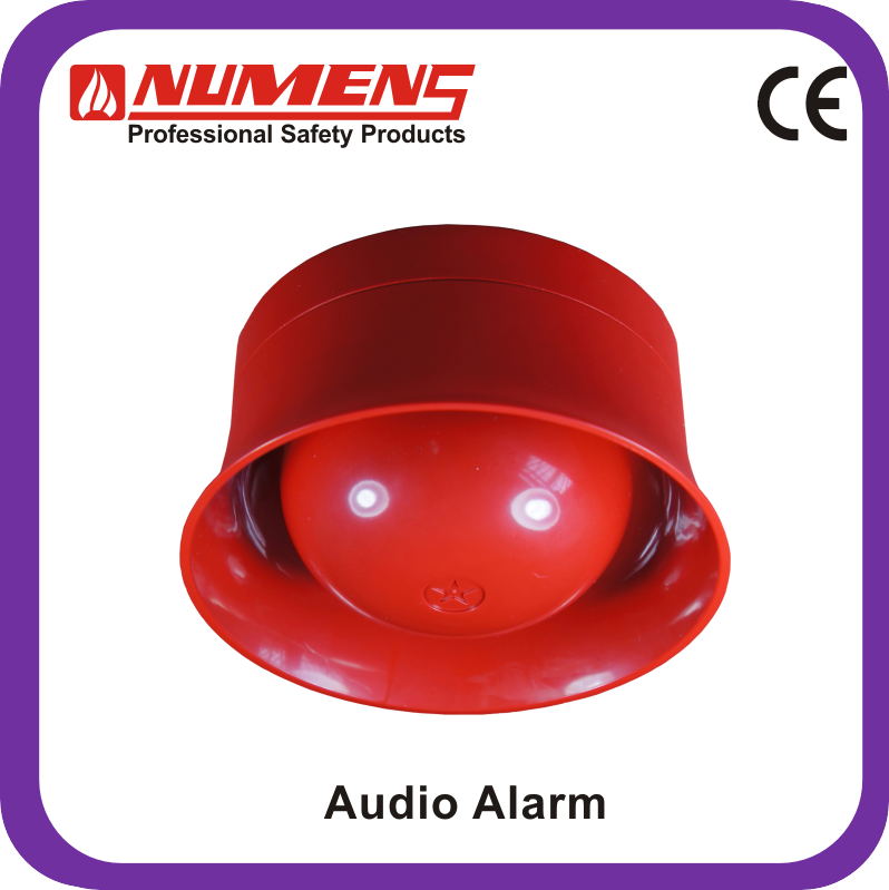 Conventional Red 24V 2/4-wire Audio Visual Fire Alarm Device
