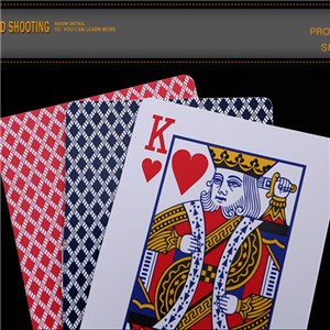 100% PLASTIC PLAYING CARDS