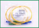 PVC Jacket E2000 Sc Fiber Optic Patch Cord Single Mode Patch Cord