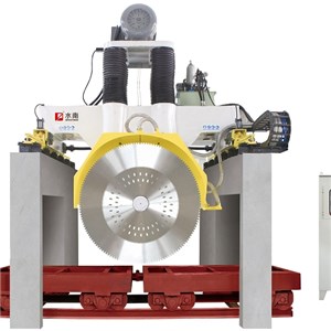 High Efficiency CNC Multi Blade Stone Cutting Machinery