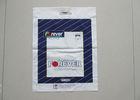 Logo Printed Patch Handle Bags , Plastic Shopping Die Cut Handle Bags