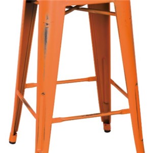 Meta Spray Painted Bar Stool