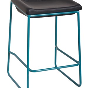 Metal Powder Coated Counter Stool