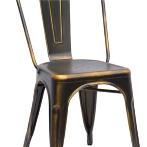 Spray Painted Metal Dining Chair