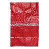 Recyclable Red Virgin PP Woven Sacks Bags for Packing Fertilizer , Feed  and Sand