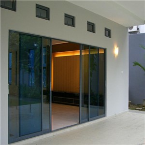 Tempered Glass Sliding Door