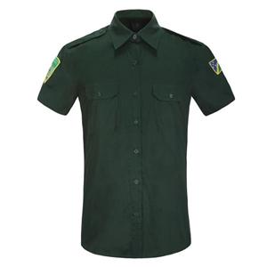 Comfortable 100% Cotton Military SS Shirts For Women
