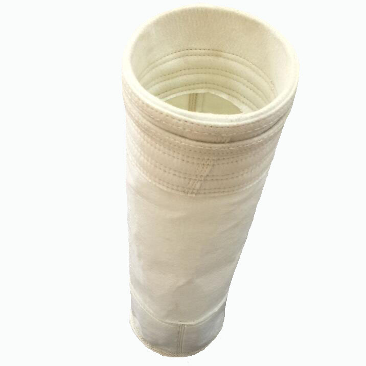 High tensile fiberglass Industrial Dust Filter Bag by non-woven needle felt
