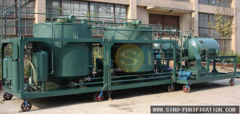 Waste Engine Oil Recycling To Diesel Plant