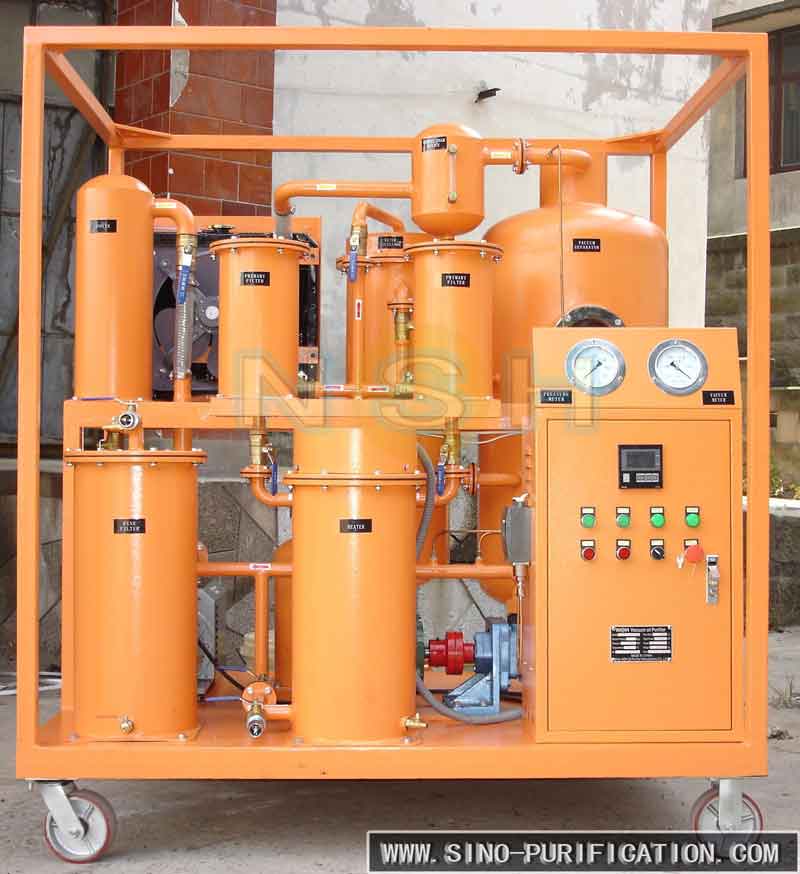 New Condition and Lubricant Oil Usage oil purifier