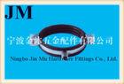 1.5 mm Thick Rubber Pipe Clamp With White Zinc Surface Treatment 4 Inch Size