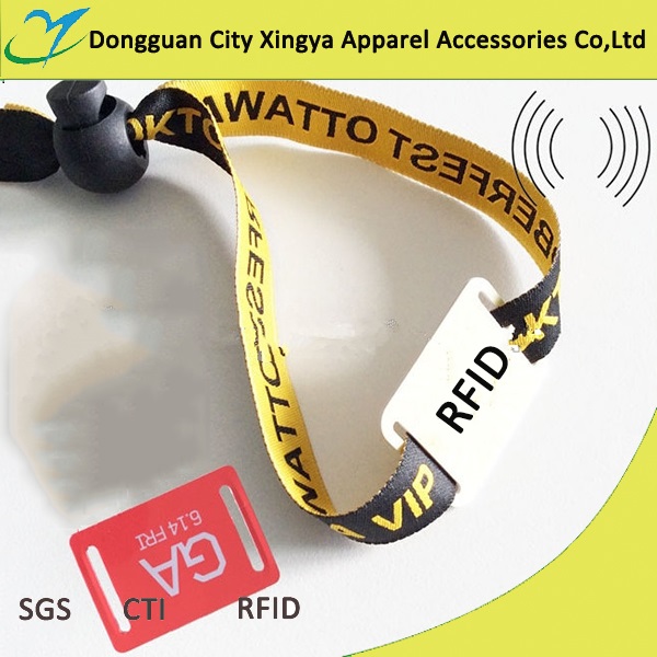 Custom RFID Woven Wristband