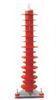 Polymeric Surge Arrester / Station Class Surge Arresters Red 51KV For  Power System