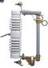 100A  200A 15-24KV High Voltage Fuse Porcelain Cutouts Terminals are tin - plated brass