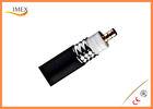 3G / 4G Mobile RF Coaxial Cable , Black Jacket Flexible Low Loss Coaxial Cable
