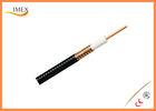 HDTV Solid Copper RF Coaxial Cable with LSOH Flame Retardant Polyolefin Jacket