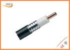 Low Attenuation Black PE 50 Ohm RF Cable Foam Aluminum Tube for Telecommunication