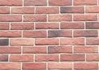 Decorative Interior Thin Brick Panels / Wall  Building Materials With Turned Color 210*55